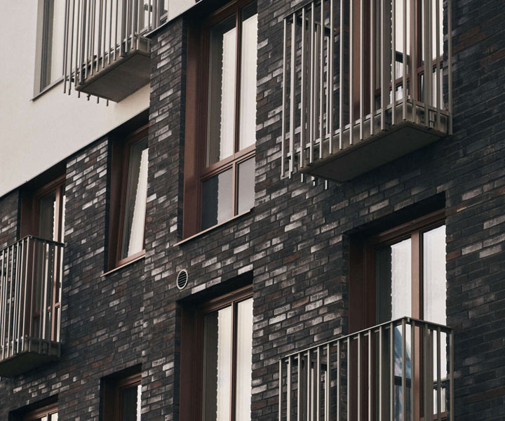 Magnolia project exterior balconies